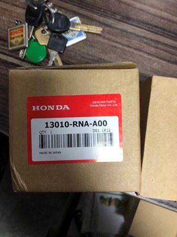  Pistón con bulón sin anillos, STD para Honda Civic 8 