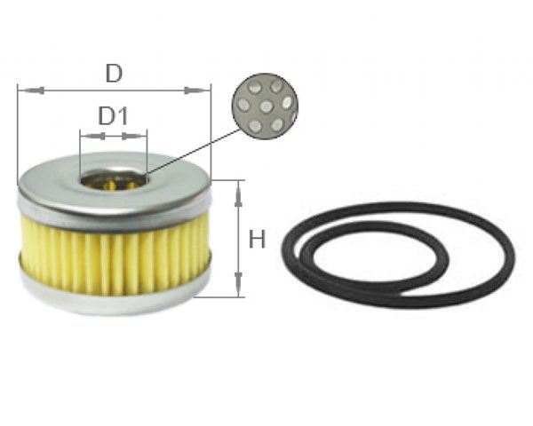 LPG1 Shafer filtro combustible