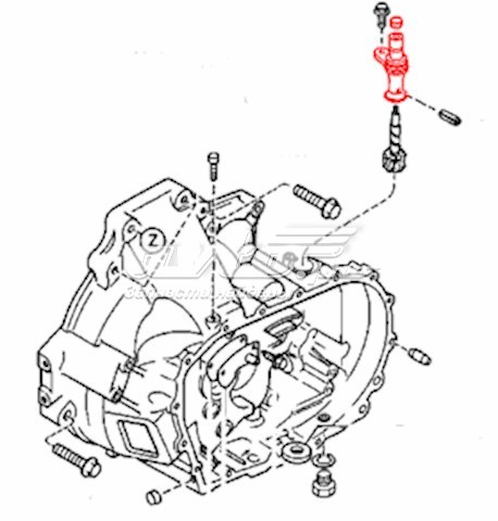  Sensor de velocidad para Mazda 323 3 