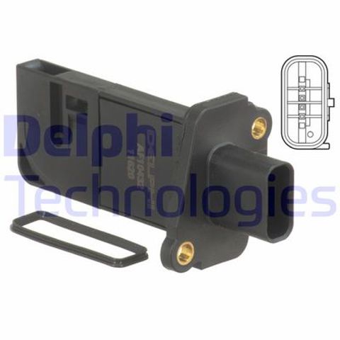 AF10432-12B1 Delphi sensor de flujo de aire/medidor de flujo (flujo de aire masibo)