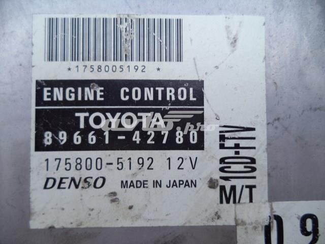 8966142780 Toyota centralina del motor / modulo de control del motor (ecu)