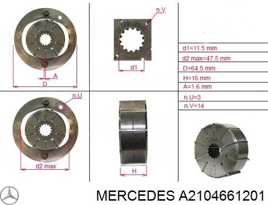 A1404666501 Mercedes bomba hidráulica de dirección