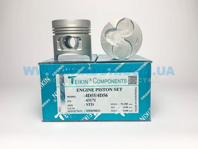 43171STD Teikin juego de piston para motor, std