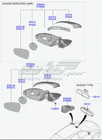 87621J7010 Hyundai/Kia 