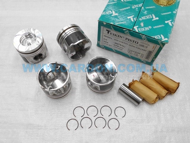  Juego De Piston Para Motor, STD para Toyota Corolla E15