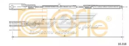 10.318 Cofle cable de embrague