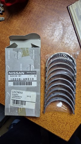  Juego de cojinetes de cigüeñal, cota de reparación +0,25 mm para Nissan Pathfinder R51