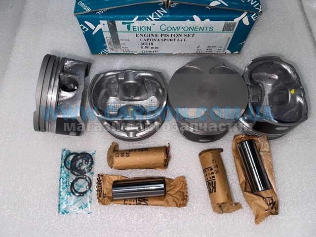  Juego De Piston Para Motor, 2da reparación (+ 0,50) para Chevrolet Captiva 2 