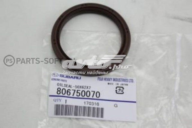 806750070 Subaru anillo retén, cigüeñal frontal