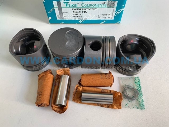  Juego De Piston Para Motor, 2da reparación (+ 0,50) para Volkswagen Jetta 2 