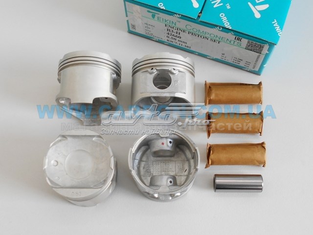 42660050 Teikin juego de piston para motor, 2da reparación (+ 0,50)