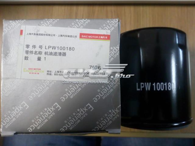 LPW100180 MG filtro de aceite