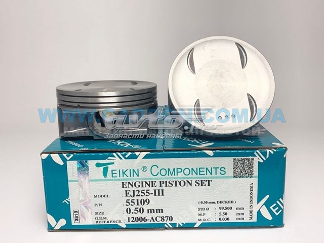  Juego De Piston Para Motor, 2da reparación (+ 0,50) para Subaru Impreza 2 